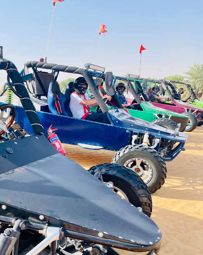 dubai desert buggy ride