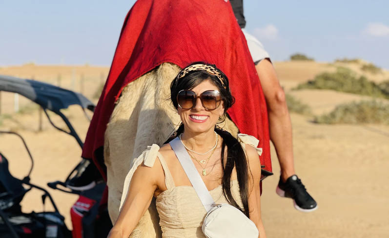 dubai camel ride