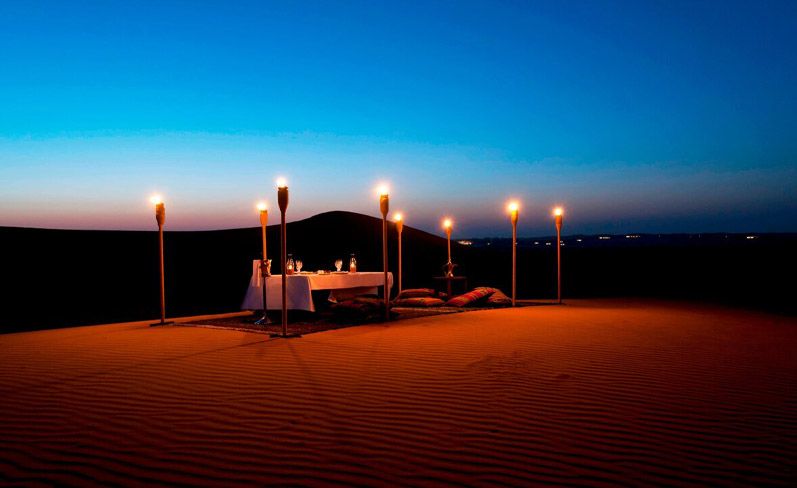 desert overnight in dubai