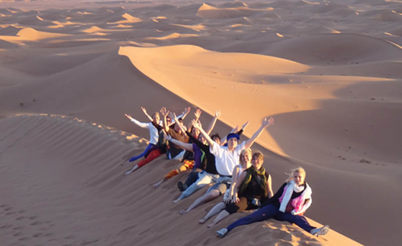 yoga practicing in dubai