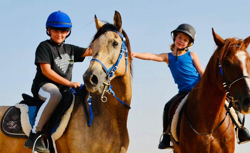 desert horse ride dubai