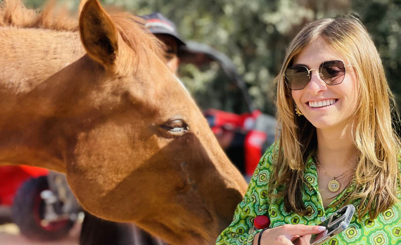 desert horse riding dubai