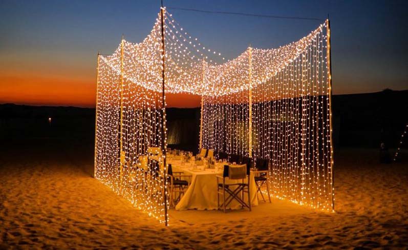 best desert dinner in dubai