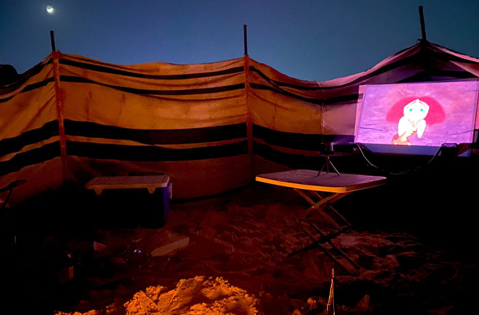 dubai desert movie